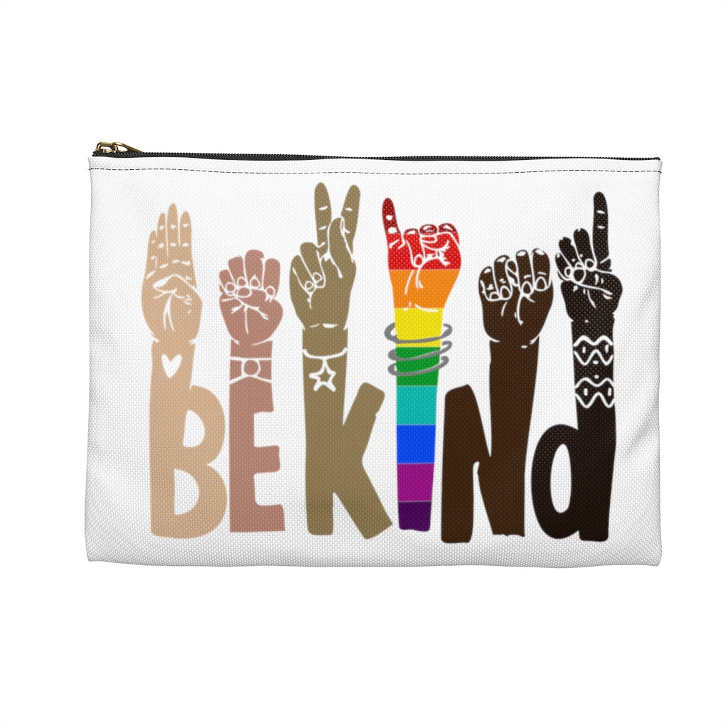 BE KIND Accessory Flat Pouch