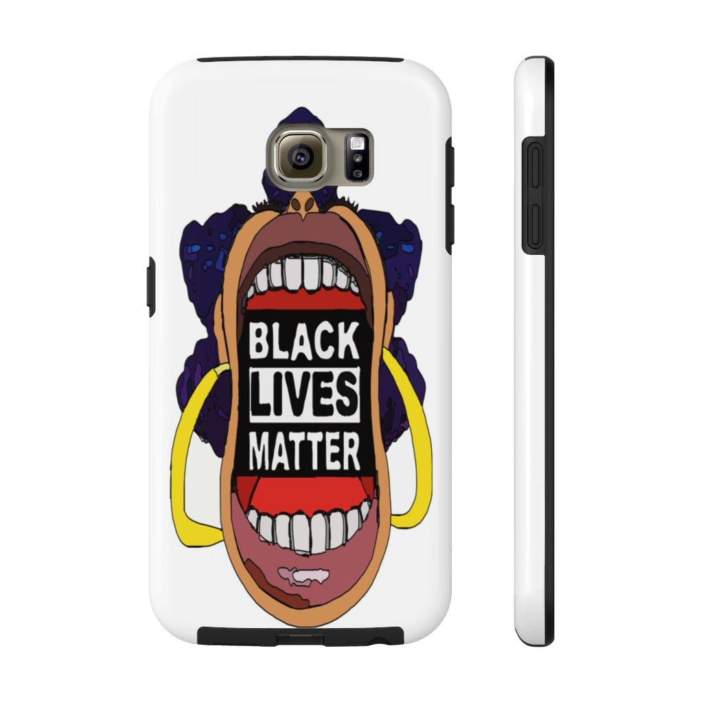 Screaming Black Lives Matter Case Mate Tough Phone Cases