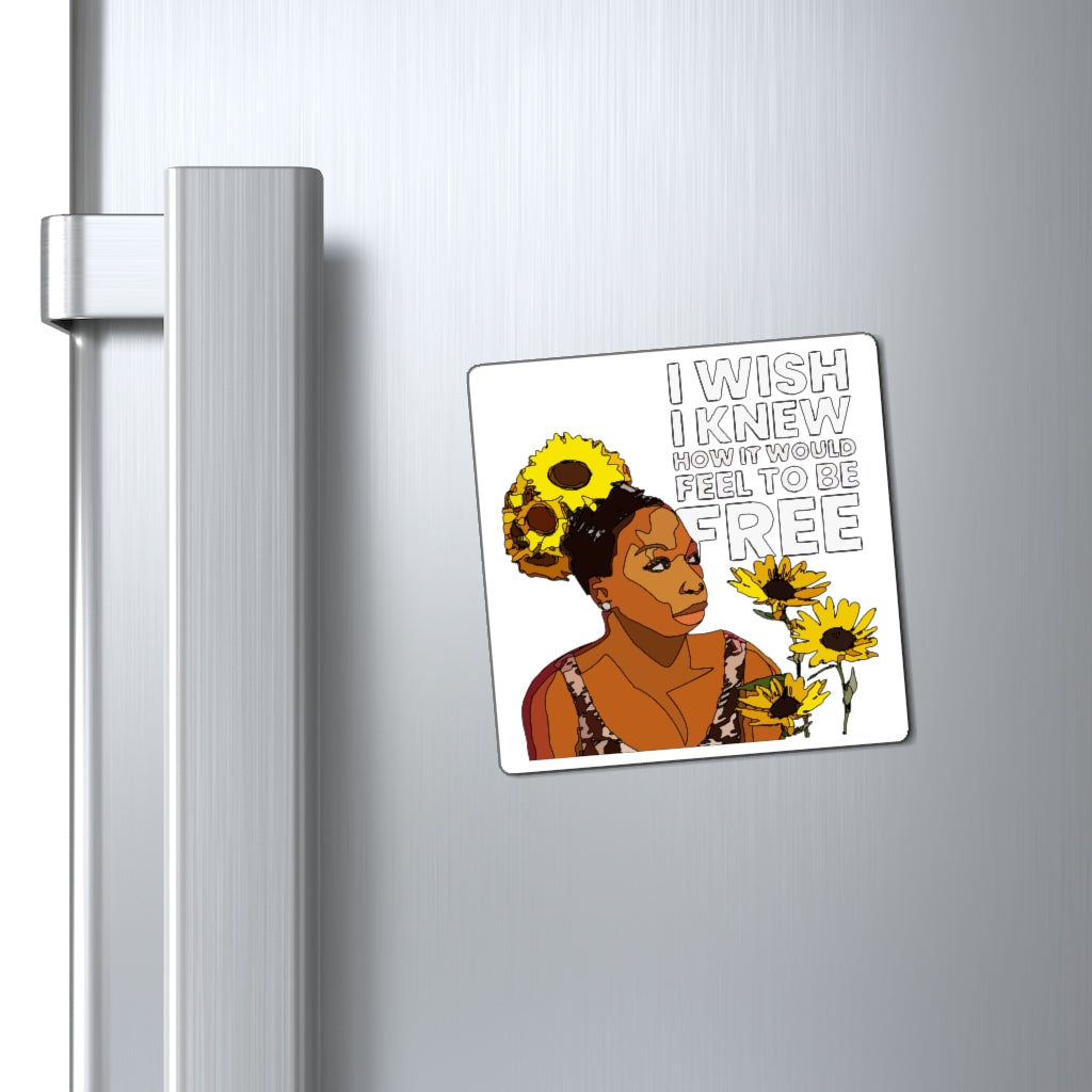 Nina Simone Art Illustration Magnets