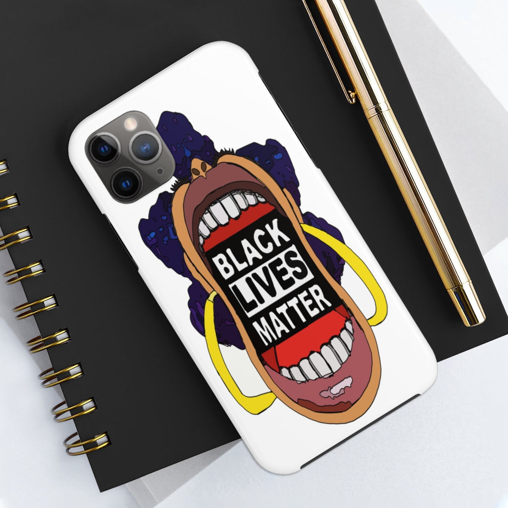 Screaming Black Lives Matter Case Mate Tough Phone Cases